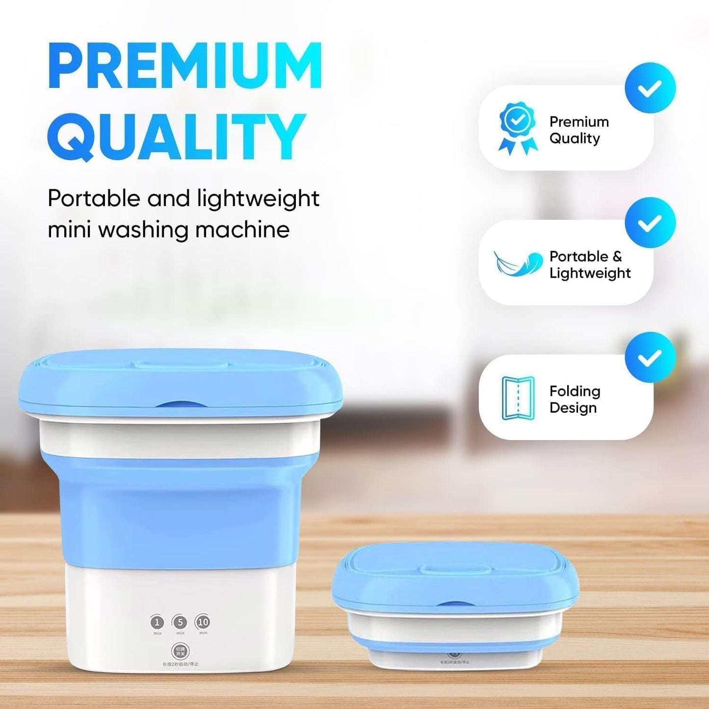 10 L Portable Washing Machine 60 Watt