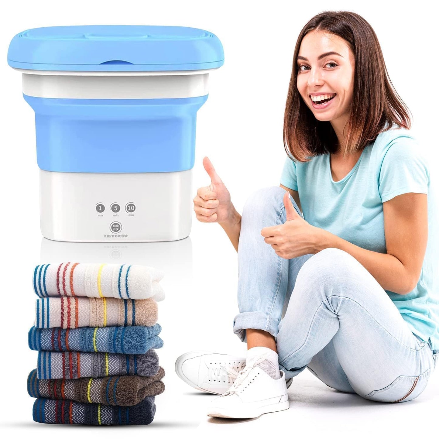 10 L Portable Washing Machine 60 Watt